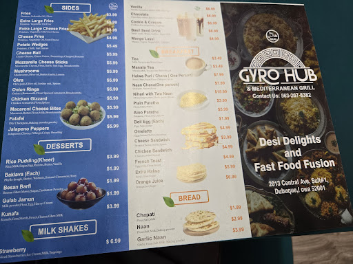 Photo of Gyro Hub & Mediterranean Grill - 2013 Central Ave #1, Dubuque, IA 52001
