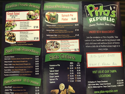 Photo of Pita's Republic - 5309 E Fowler Ave, Temple Terrace, FL 33617