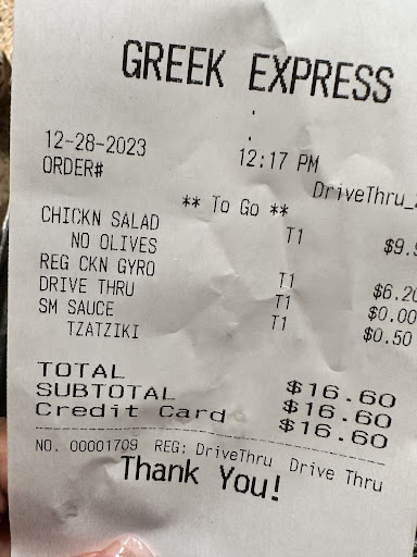 Photo of Greek Express - 8685 Sancus Blvd, Columbus, OH 43240