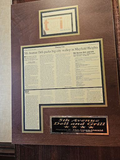 Photo of 5th Avenue Deli & Grill - 1445 SOM Ctr Rd, Mayfield Heights, OH 44124