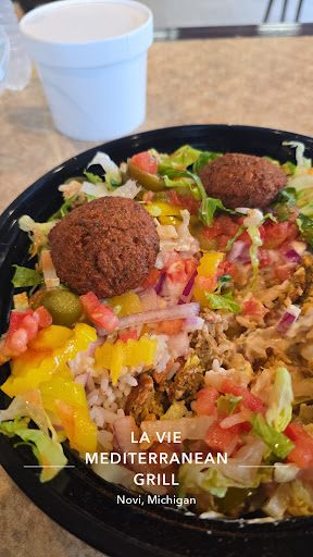 Photo of La Vie Mediterranean Grill - 41490 Grand River Ave, Novi, MI 48375