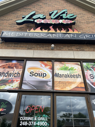 Photo of La Vie Mediterranean Grill - 41490 Grand River Ave, Novi, MI 48375