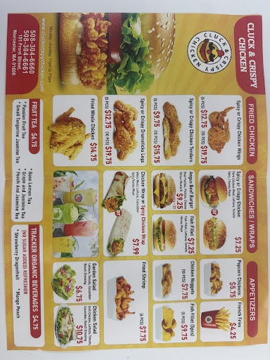 Photo of Cluck & Crispy Chicken - 151 Front St, Worcester, MA 01608