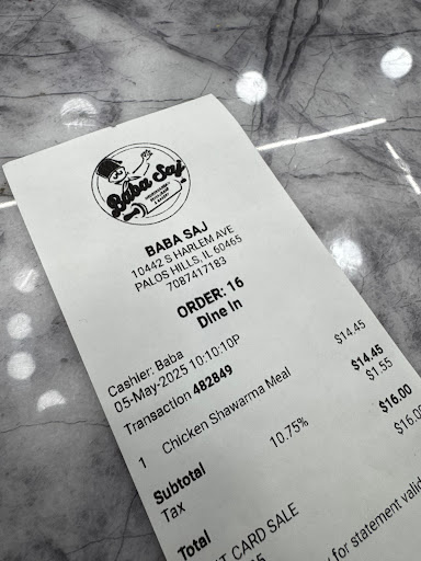 Photo of Baba Saj - Palos Hills - 10442 S Harlem Ave, Palos Hills, IL 60465