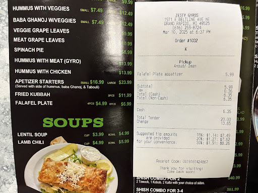 Photo of Zesty Gyros - 1971 E Beltline Ave NE, Grand Rapids, MI 49525