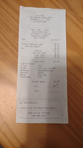 Photo of Pita King - 1126 Edgewood Ave N, Jacksonville, FL 32254