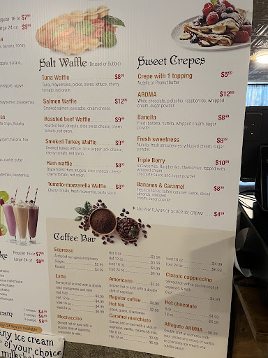 Photo of Aroma Waffle and Ice Cream Lounge - 542113 U.S. Rte 1 Suite A, Callahan, FL 32011