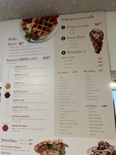 Photo of Aroma Waffle and Ice Cream Lounge - 542113 U.S. Rte 1 Suite A, Callahan, FL 32011